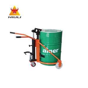 Empilhadeira manual NIULI caminhão de elevação de tambor de óleo hidráulico para vendas