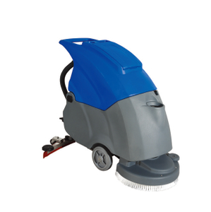 Máquinas de esfregar industriais NIULI Máquina de limpeza de chão elétrica Máquina de esfregar de chão Vassoura